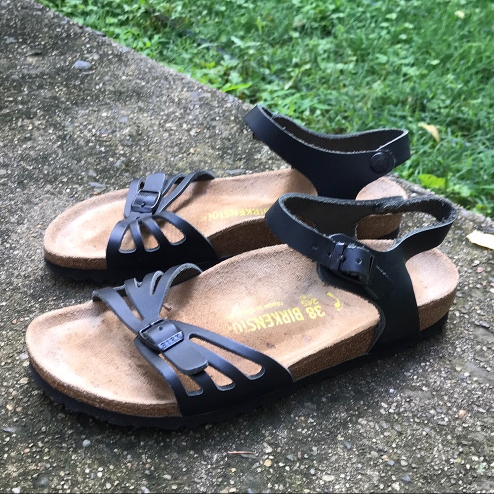 Black Birkenstock Sandals (size 38 women’s size 8)